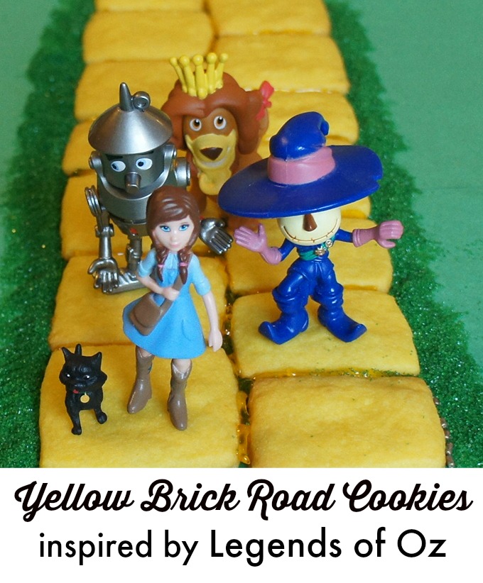 Yellow Brick Road Cookies Recipe Legends of Oz: Dorothy's Return