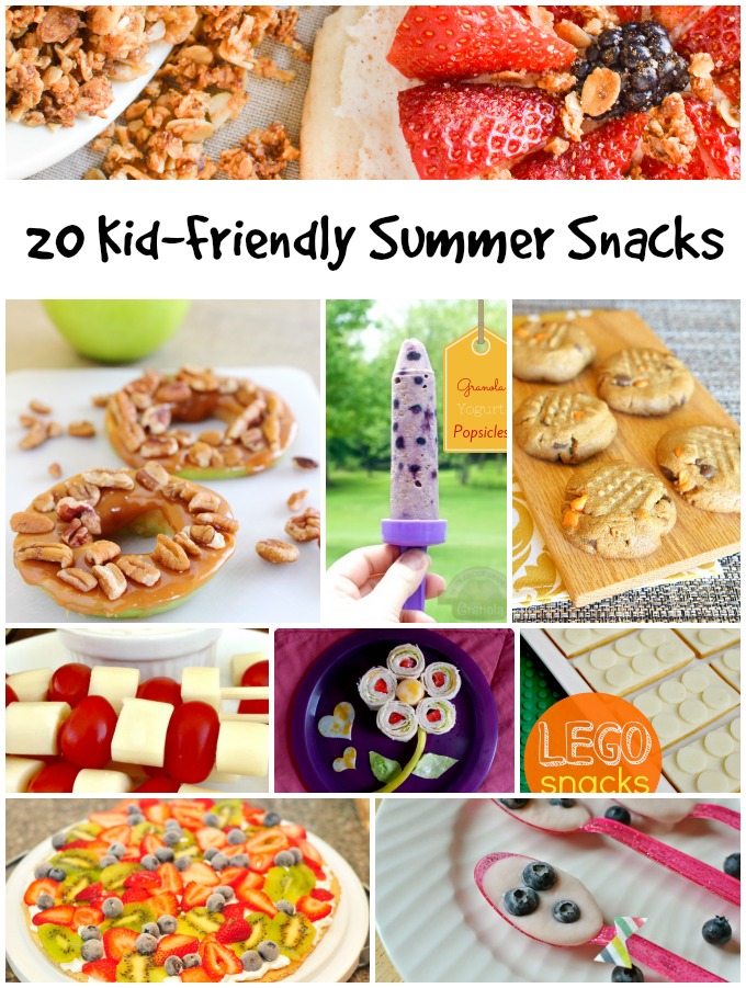 20 Easy to Make Kid-Friendly Summer Snacks