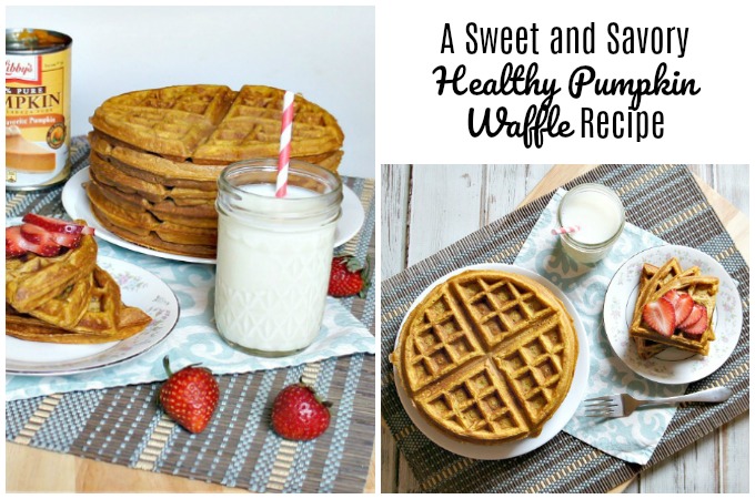 A Sweet and Savory Healthy Pumpkin Waffles Recipe