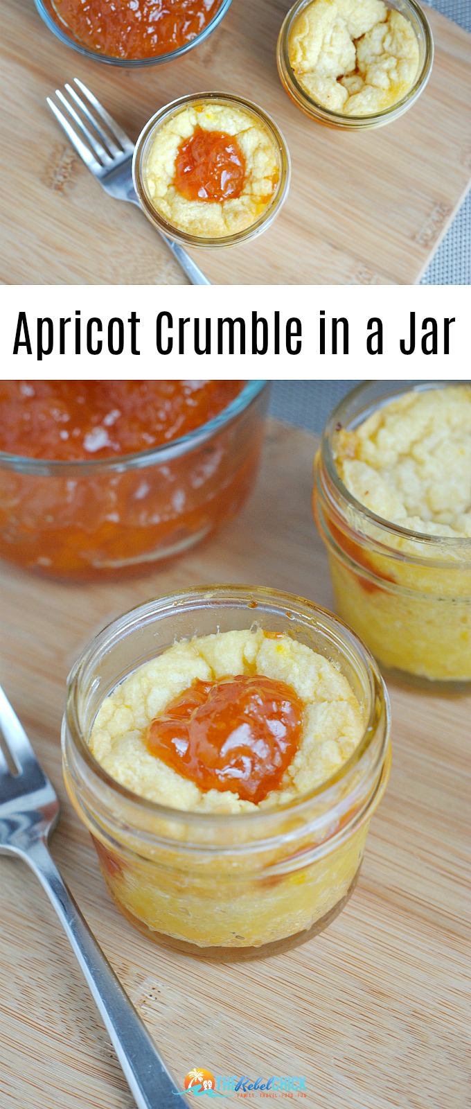 Apricot Crumble in a Jar Recipe