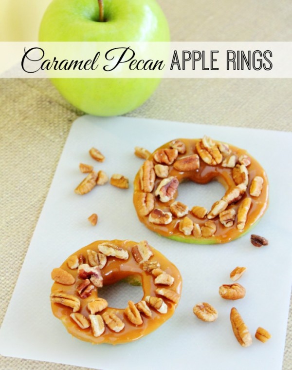 Pecan Caramel Apple Rings Recipe
