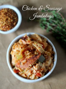 Easy Chicken & Sausage Jambalaya