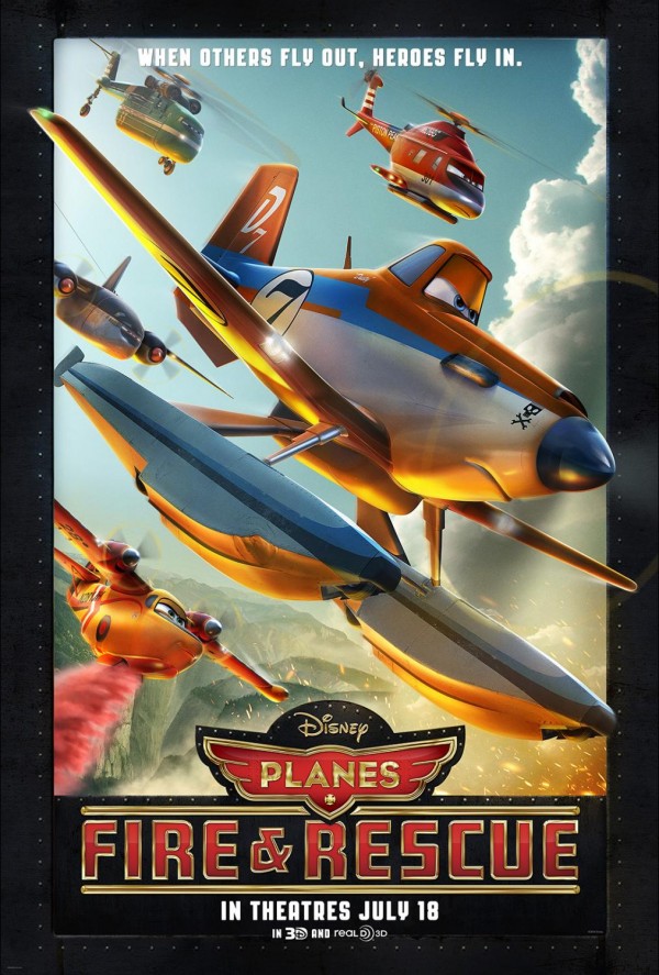 Planes Fire and Rescue Movie Poster #FireandRescueEvent