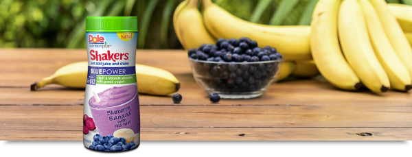 DOLE Nutrition Plus Fruit & Veggie Shakers POWER Smoothies 