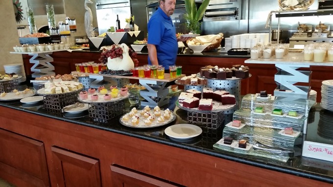 Brunch at Gulfstream Park Race Track in Miami