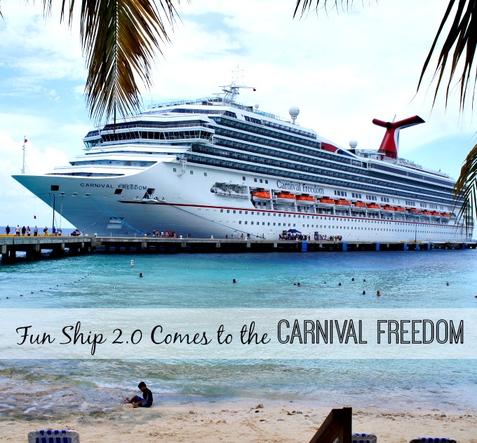 Carnival Freedom Fun Ship 2.0 Upgrade #CarnivalFreedom
