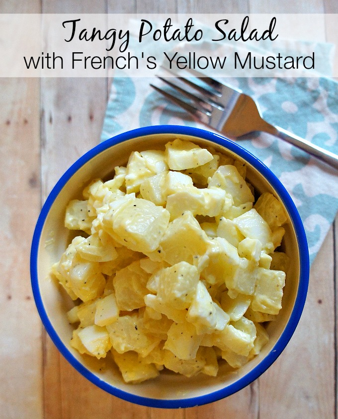 Tangy Potato Salad with French's Yellow Mustard #NaturallyAmazing