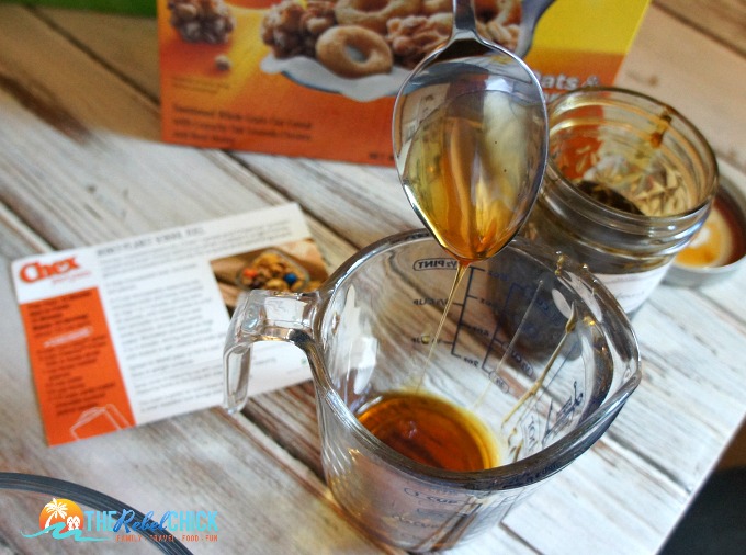 Honey Peanut School Fuel Chex Mix Recipe