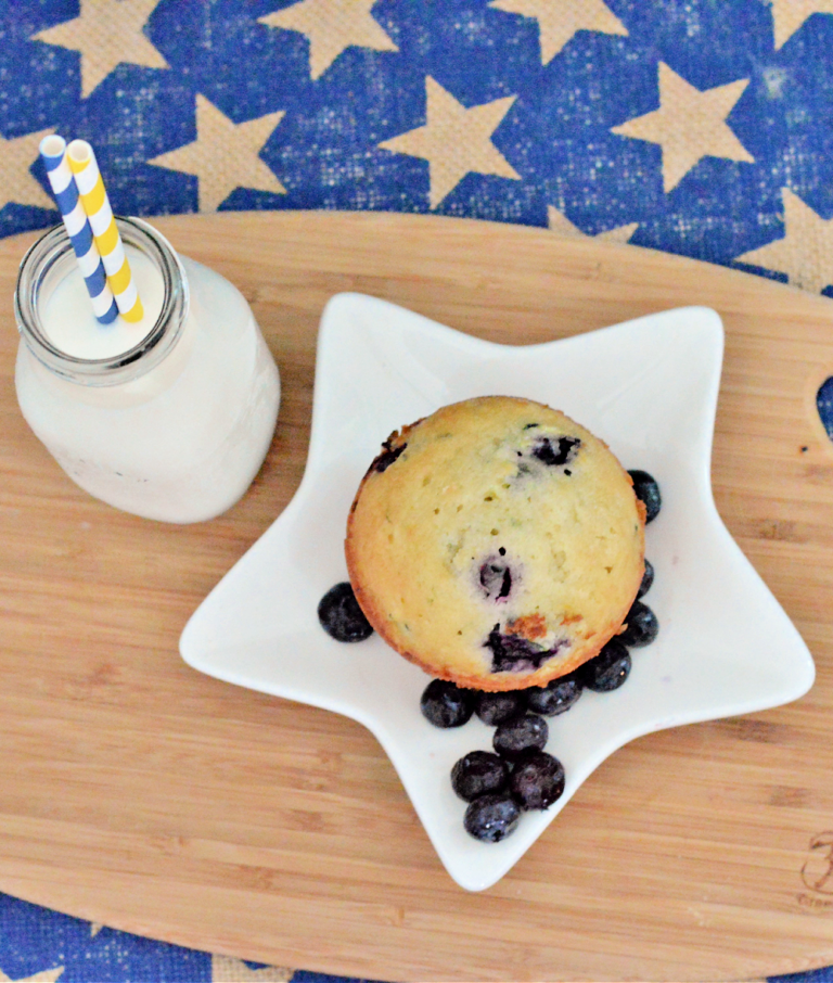 Lemon Blueberry Zucchini Muffins The Rebel Chick