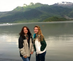Jenn and Angeline in Alaska