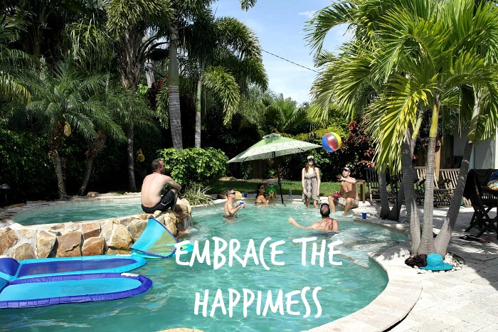#Happimess pool parties