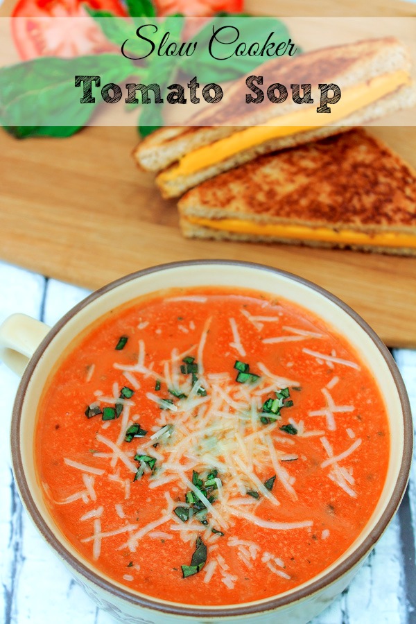 Slow Cooker Tomato Soup Recipe