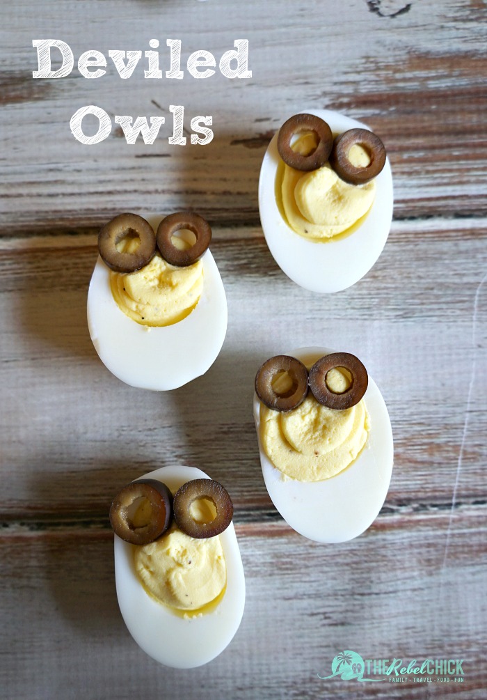 deviled owl eggs