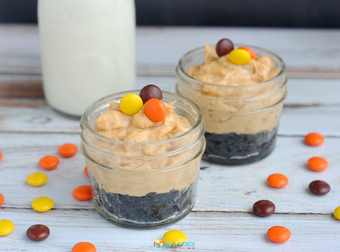 Mini Peanut Butter Cheesecakes in Jars Recipe
