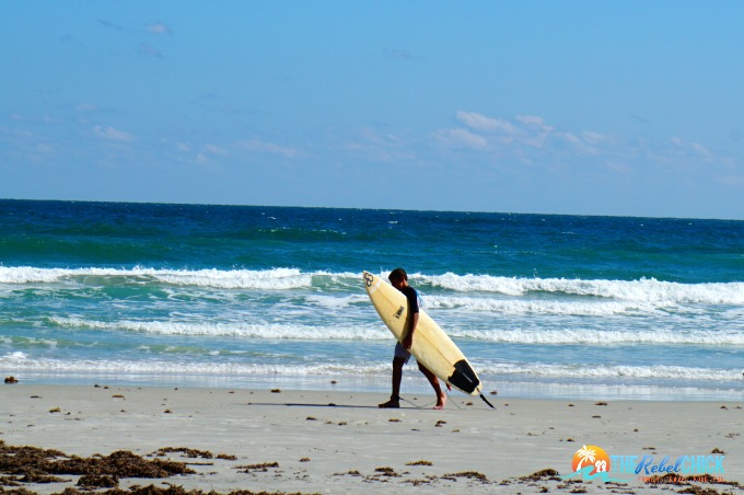 Surfing in Daytona Beach