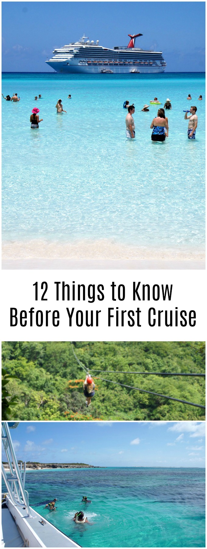 12 Things to Know Before Your First Cruise