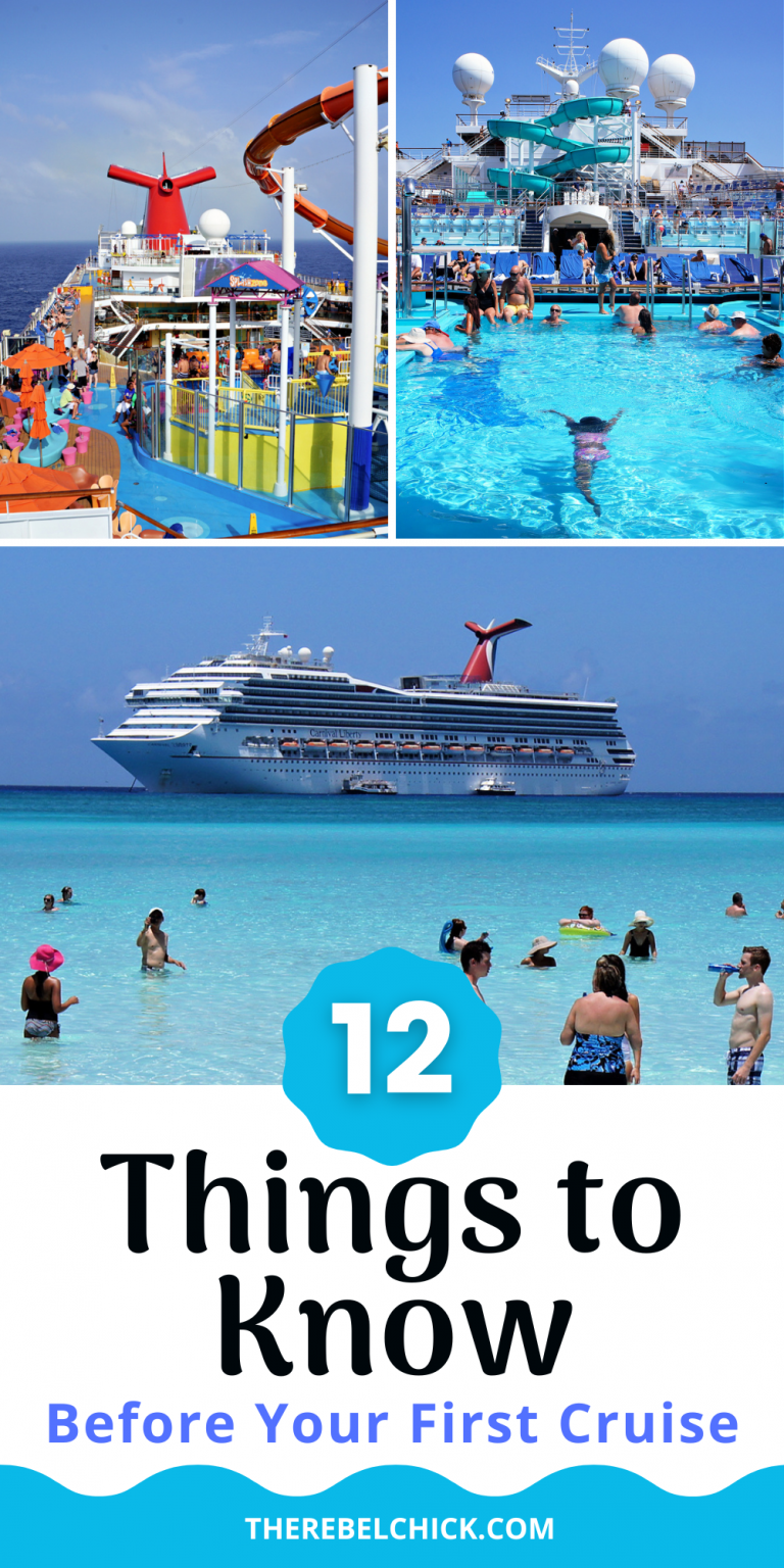 12 Things to Know Before Your First Cruise - The Rebel Chick