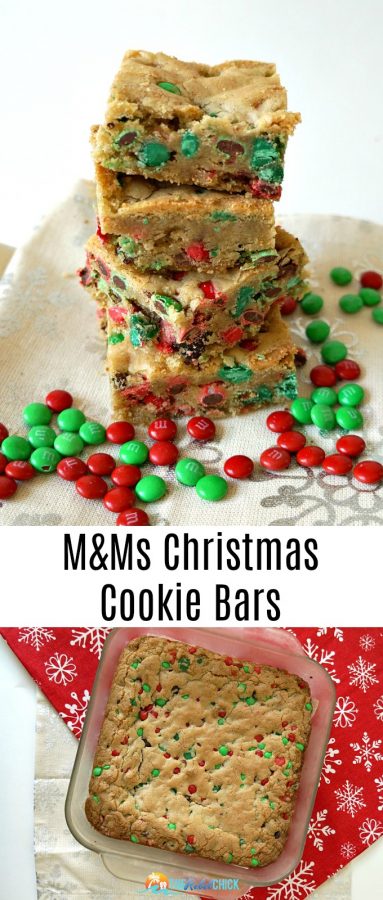 Christmas Cookies Bars Recipe - The Rebel Chick