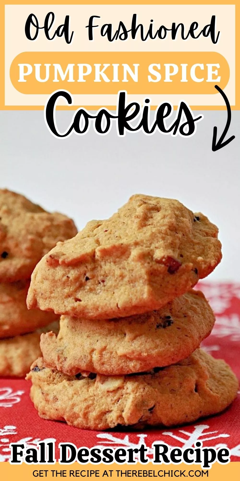 Old Fashioned Pumpkin Spice Cookies