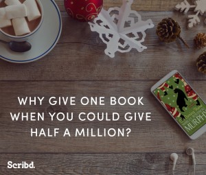 Get a FREE 3 Month Subscription to Scribd Audio Books! #HolidayReads