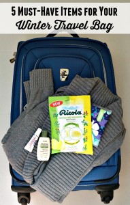 5 Must-Have Items for Your Winter Travel Bag #swissherbs