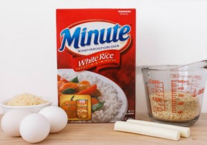 Cheesy Rice Balls Recipe Ingredients