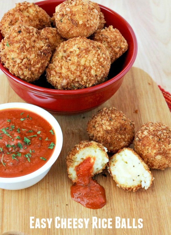 Homemade Arancini Easy Cheesy Rice Balls Recipe Rebel