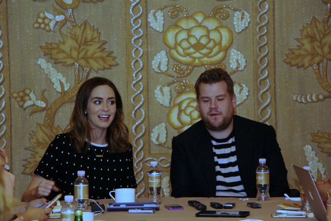 Into the Woods Emily Blunt Interview #intothewoodsevent
