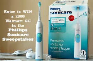 WIN a $1000 Walmart Gift Card in the Phillips Sonicare Sweepstakes #SonicareSmiles