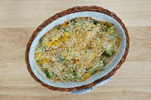 Lactose-Tolerant Easy Cheesy Broccoli Casserole Recipe