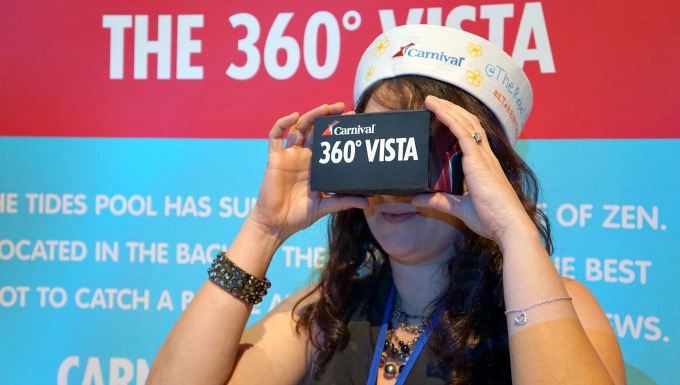 Carnival Vista Reveal The 360 VISTA