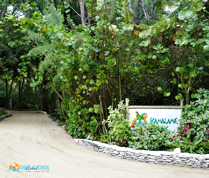 Kamalame Cay Resort Entrance