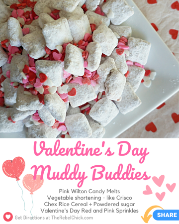Valentine's Day Muddy Buddies Recipe