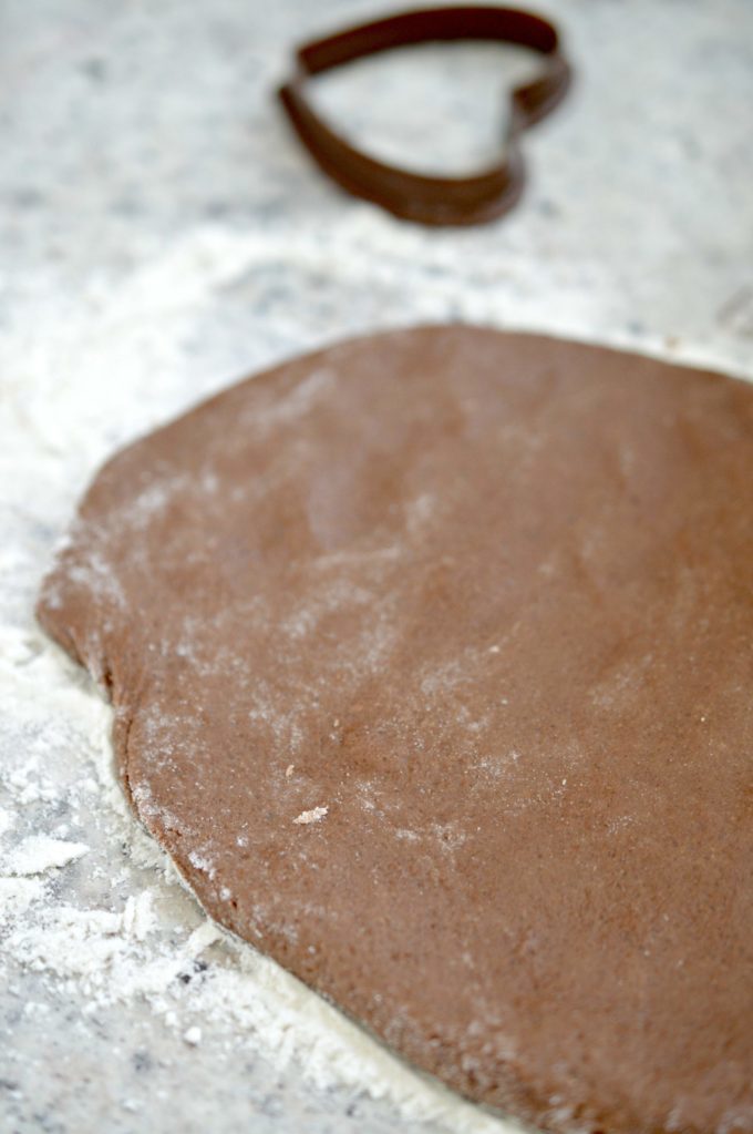 Chocolate Heart Cookies Recipe
