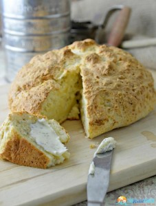 Irish Soda Bread Recipe. Perfect Crusty Loaf Easy For 1st Time Homemade Bread Making! | The Rebel Chick