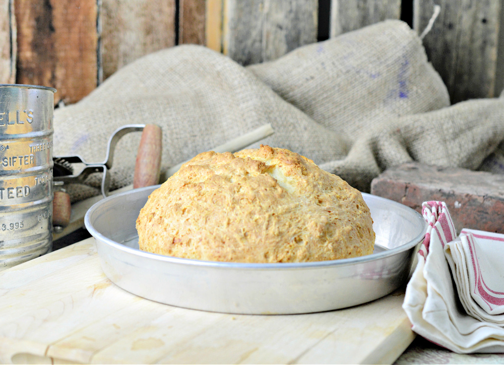 Irish Soda Bread Recipe - Great Crusty Loaf Made Quick and Easy