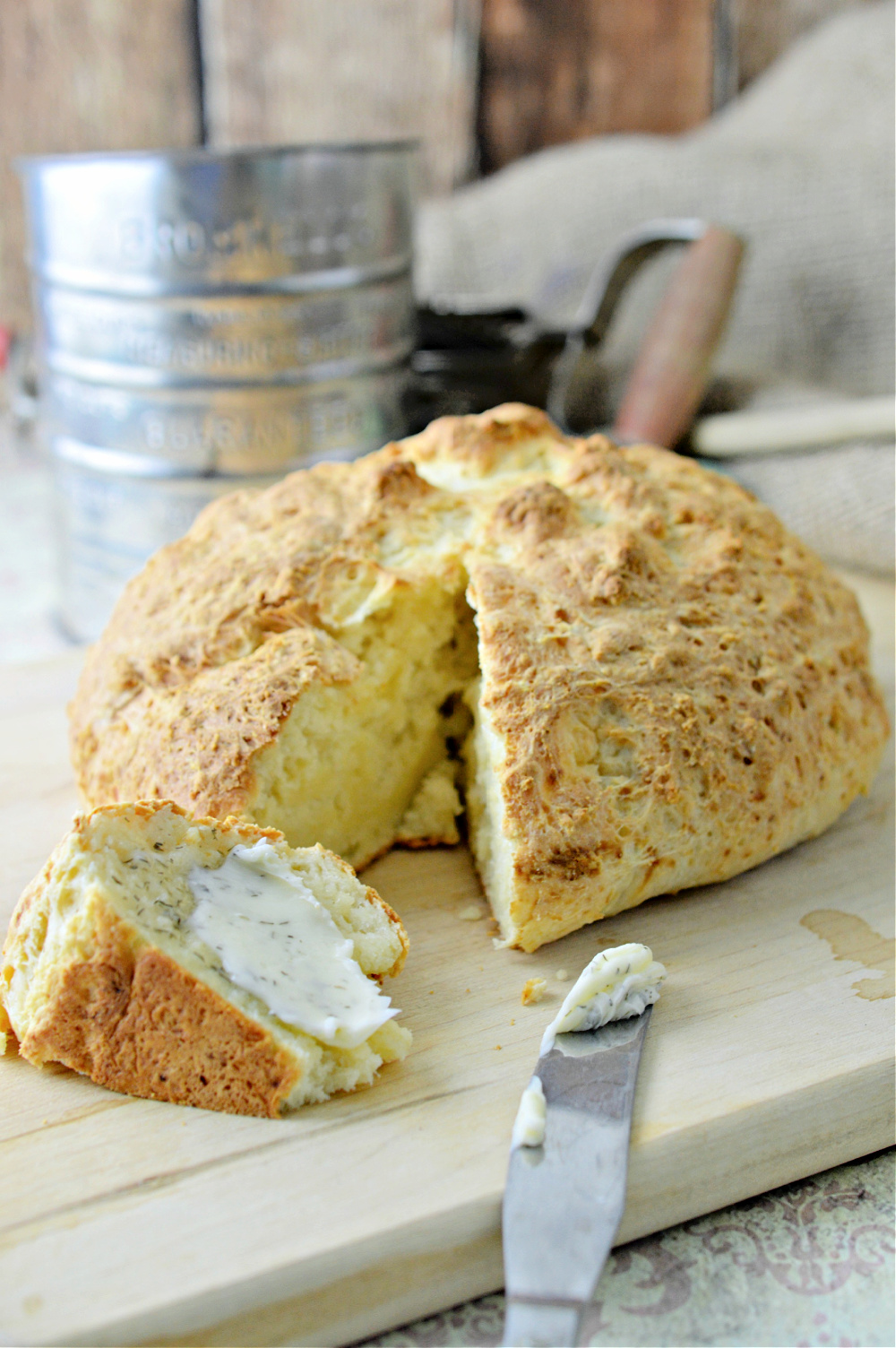 Irish Soda Bread Recipe - Great Crusty Loaf Made Quick and Easy