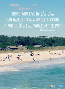 hermann broch quote about living by the sea