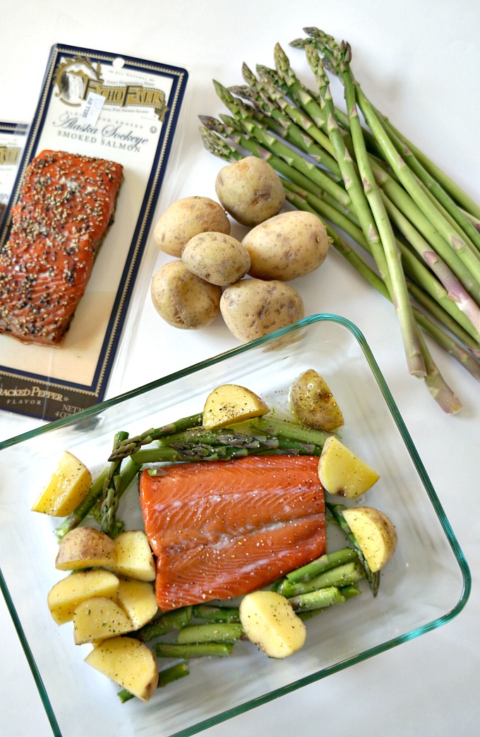 Simple Sockeye Salmon Dinner - an Easy Alaska Seafood Recipe
