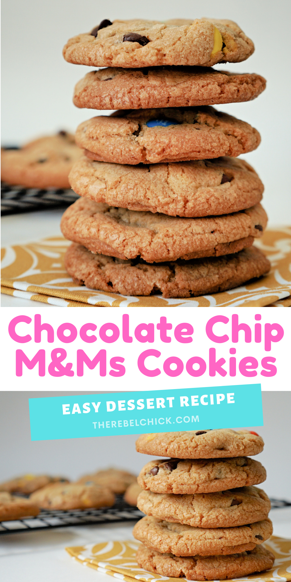 Crispy, Chewy Chocolate Chip MMs Cookies Recipe