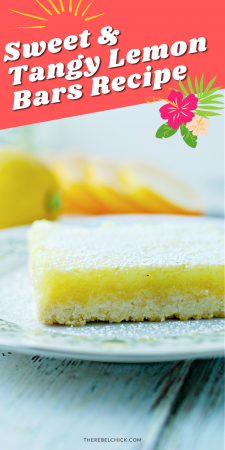Easy Sweet and Tangy Lemon Bars Recipe