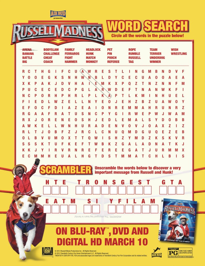 Russell-Madness-word-search
