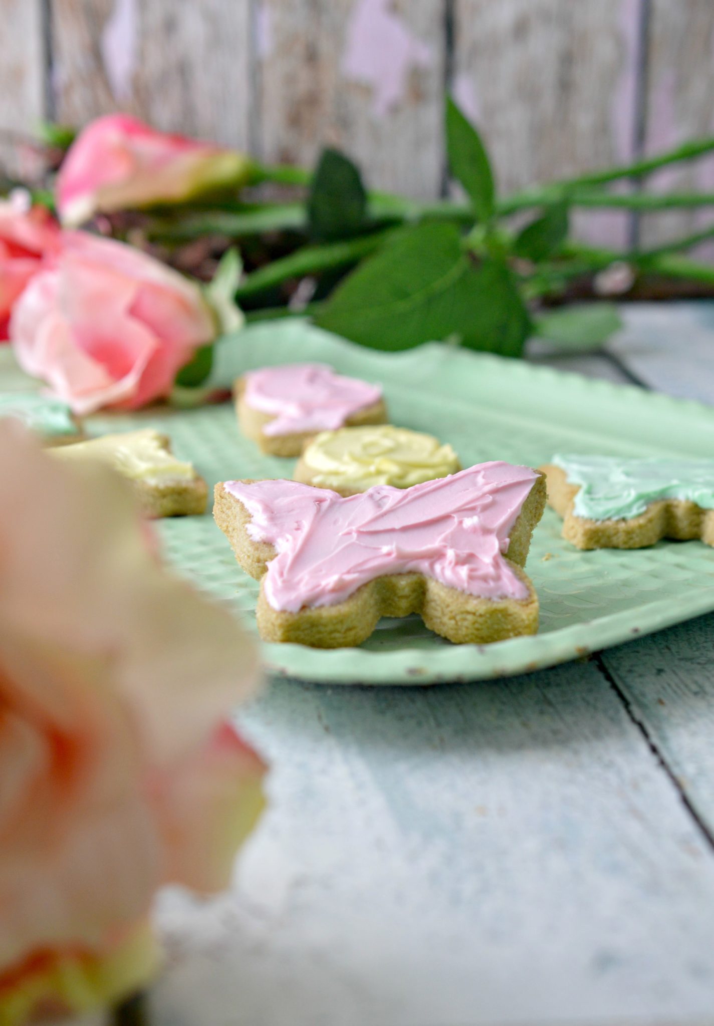 Easter Shortbread Cookies The Rebel Chick