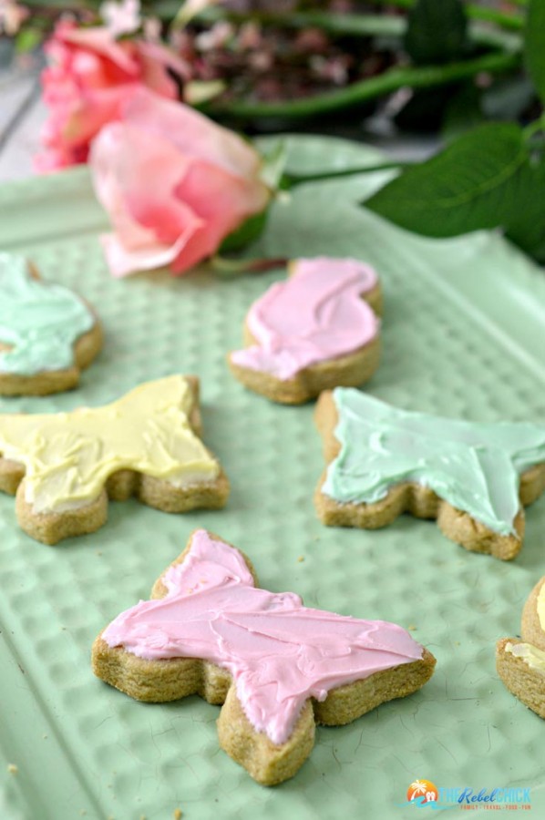 Easter Shortbread Cookies - The Rebel Chick