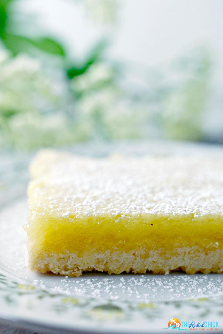 Sweet and Tangy Lemon Bars Recipe | The Rebel Chick