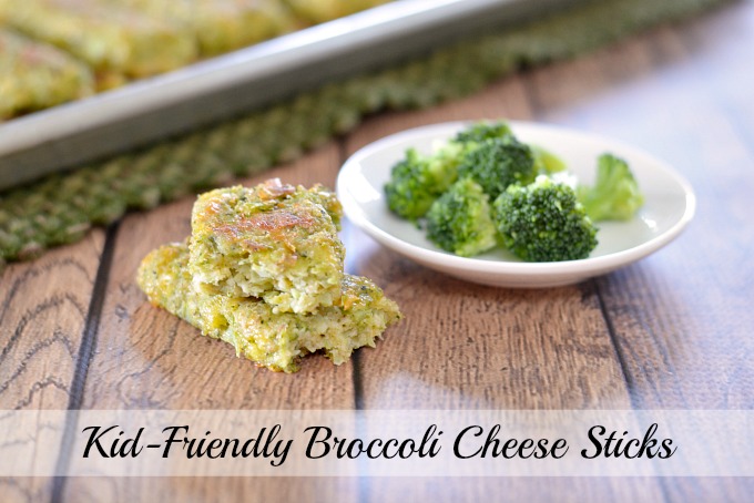 Kid-Friendly Broccoli Cheese Sticks