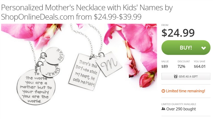 Groupon Mothers Day