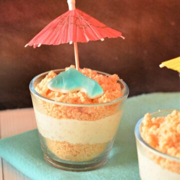 Hawaiian Desserts Sand Cups for Kids