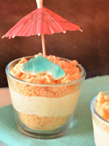 Hawaiian Desserts Sand Cups for Kids