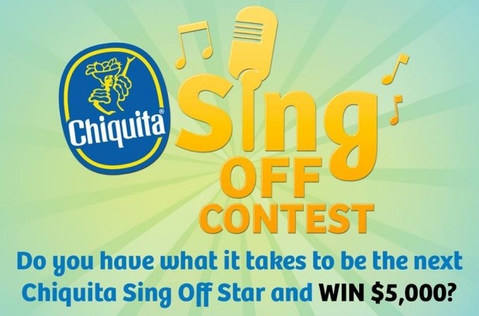 WIN Up To $5000 in the Chiquita Jingle Contest #ChiquitaSingOff